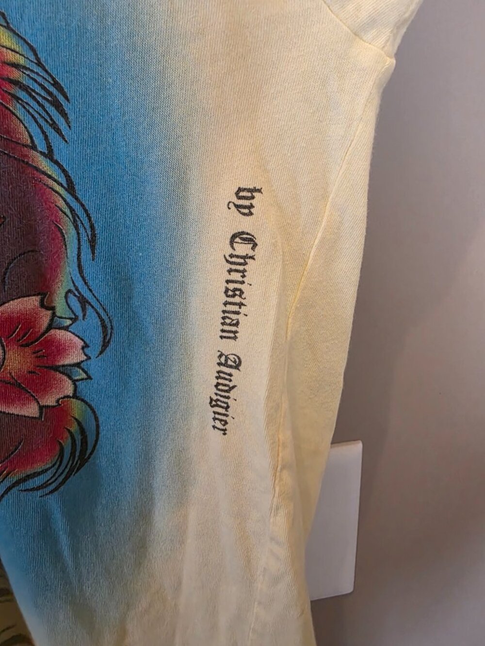 Ed Hardy by Christian Audigier XXL Graphic Skull Tee - Picture 3 of 4